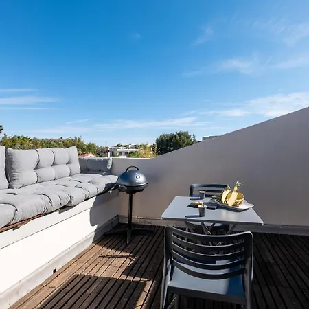 Dernier Etage Le Nid D'amour - Romantique, Mandara Beach, Juan-les-Pins